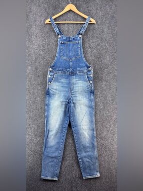 Old Navy Distressed Overall Bibs Women’s 4 Farmcore Country Utility Festival
